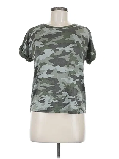 Pre-owned Lucky Brand Short Sleeve T-shirt In Green