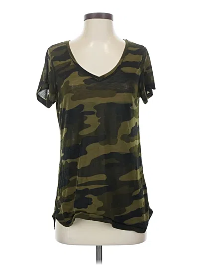 Pre-owned Lucky Brand Short Sleeve T-shirt In Green