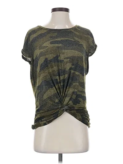 Pre-owned Lucky Brand Short Sleeve T-shirt In Green