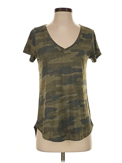 Pre-owned Lucky Brand Short Sleeve T-shirt In Green