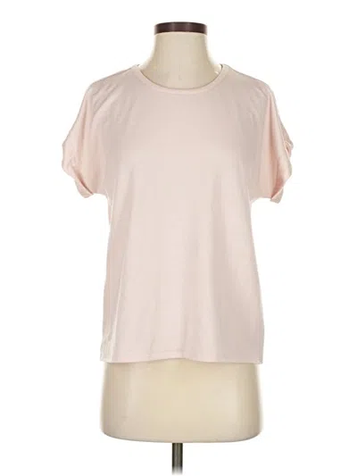 Pre-owned Lucky Brand Short Sleeve T-shirt In Pink