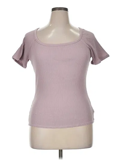Pre-owned Lucky Brand Short Sleeve T-shirt In Pink