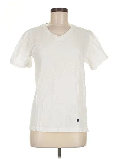 Pre-owned Lucky Brand Short Sleeve T-shirt In White