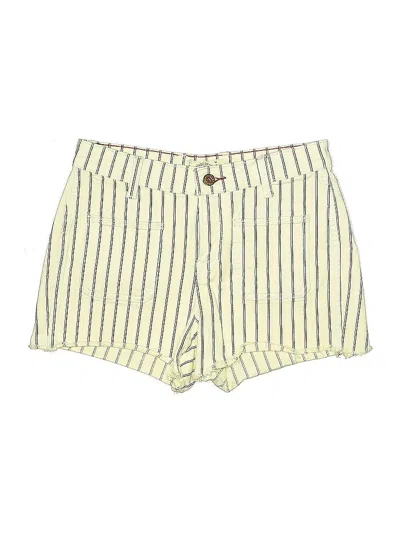 Pre-owned Lucky Brand Shorts In Yellow