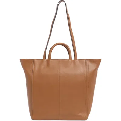 Lucky Brand Sina Leather Tote Bag In Pink