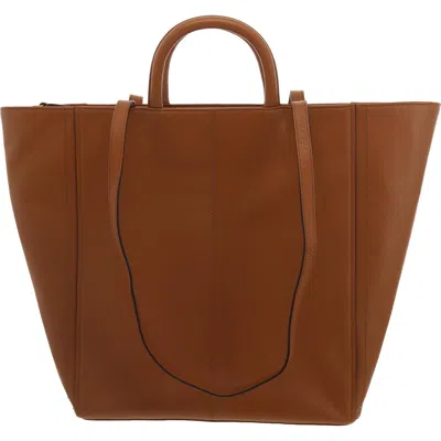 Lucky Brand Sina Womens Panel Leather Tote Handbag In Multi