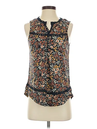 Lucky Brand Sleeveless Blouse In Multi