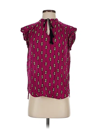 Pre-owned Lucky Brand Sleeveless Blouse In Pink