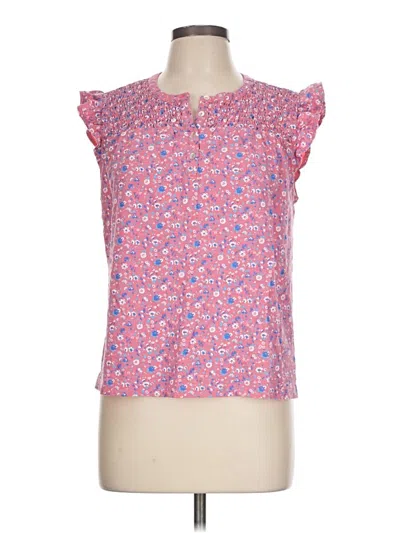 Pre-owned Lucky Brand Sleeveless Blouse In Pink