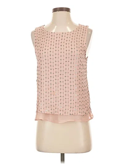 Pre-owned Lucky Brand Sleeveless Blouse In Pink