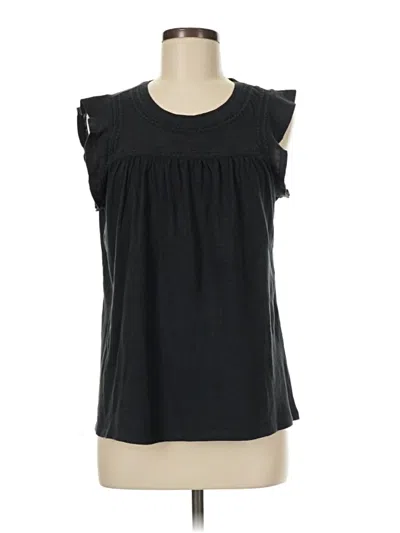 Pre-owned Lucky Brand Sleeveless T-shirt In Black