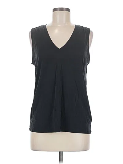 Pre-owned Lucky Brand Sleeveless T-shirt In Black