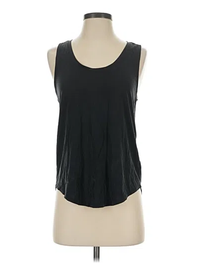 Pre-owned Lucky Brand Sleeveless T-shirt In Black