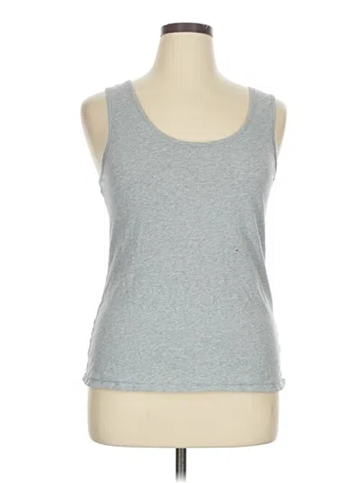 Pre-owned Lucky Brand Sleeveless T-shirt In Gray