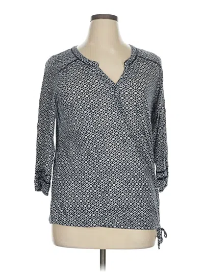 Pre-owned Lucky Brand Sleeveless T-shirt In Gray