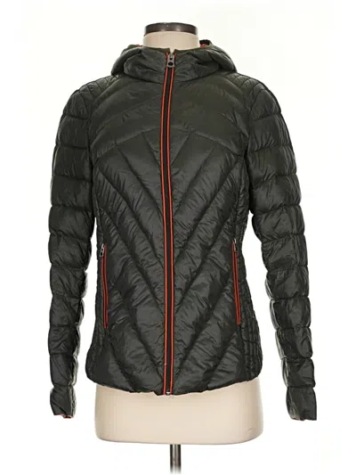 Pre-owned Lucky Brand Snow Jacket In Green