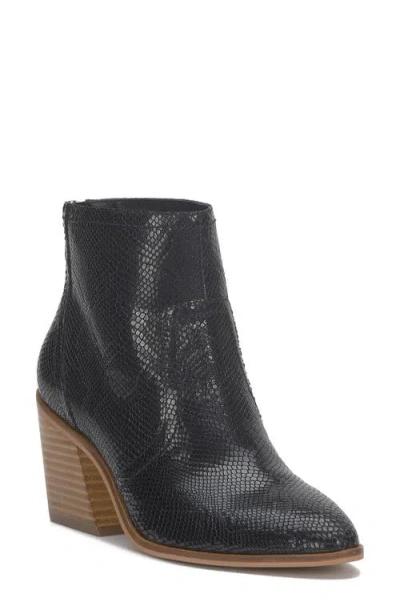 Lucky Brand Sonah Snakeskin Embossed Bootie