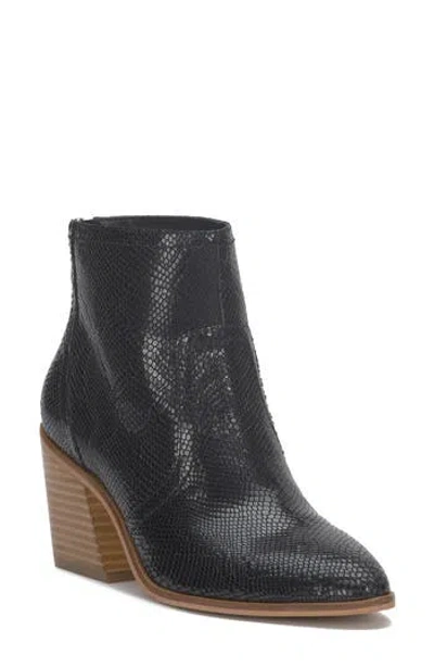 Lucky Brand Sonah Snakeskin Embossed Bootie