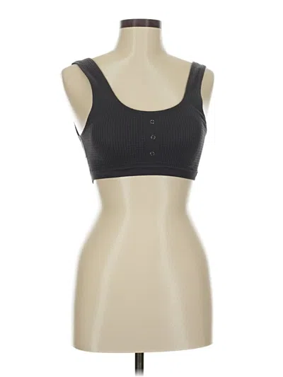 Pre-owned Lucky Brand Sports Bra In Black