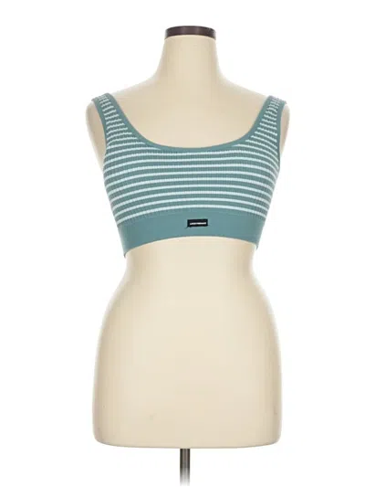 Pre-owned Lucky Brand Sports Bra In Blue