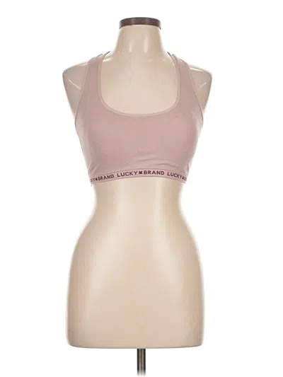 Pre-owned Lucky Brand Sports Bra In Pink