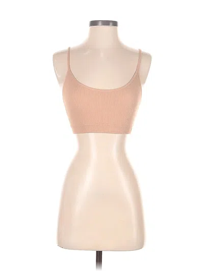 Pre-owned Lucky Brand Sports Bra In Tan