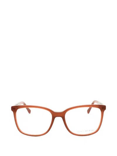 Lucky Brand Square-frame Glasses In Brown