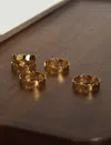 Lucky Brand Stackable Ring Set In Gold