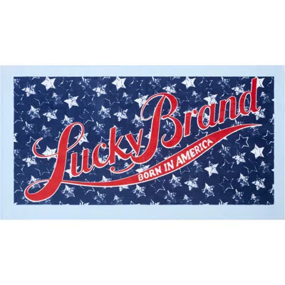 Lucky Brand Star Cotton Beach Towel