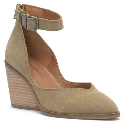 Lucky Brand Stephi Womens Suede Cut-out Ankle Boots In Multi