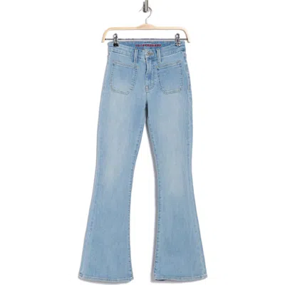 Lucky Brand Stevie High Waist Flare Jeans In Blue