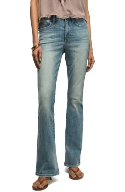 Lucky Brand Stevie High Waist Flare Jeans In Blue