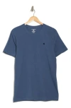 Lucky Brand Stretch Crewneck T-shirt In Vintage Indigo