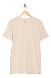 Lucky Brand Stretch Cotton Crewneck T-shirt In Nude