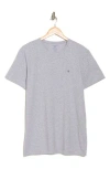 Lucky Brand Stretch Cotton Crewneck T-shirt In Gray