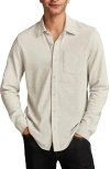 Lucky Brand Stretch Cotton Oxford Dress Shirt In White