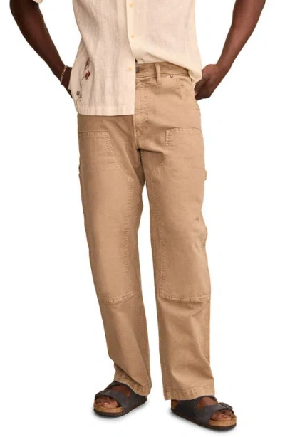 Lucky Brand Stretch Cotton Utility Pants In Portabello