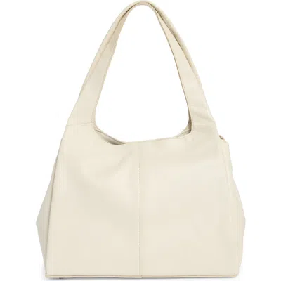 Lucky Brand Sue Leather Shoulder Bag In Neutral