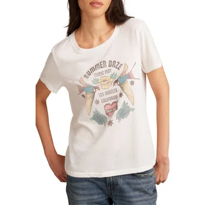 Lucky Brand Summer Daze Graphic T-shirt