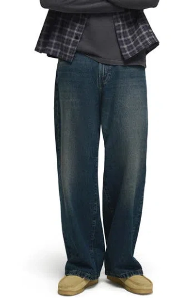 Lucky Brand Super Baggy Baggy Jeans In Blue