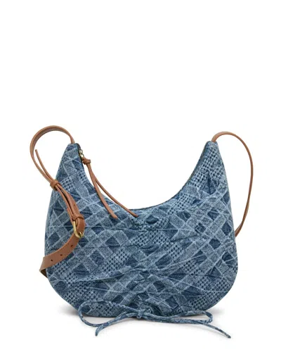 Lucky Brand Suzie Denim Crossbody In Blue