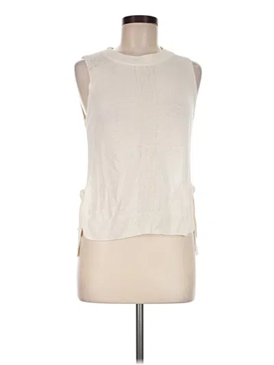 Pre-owned Lucky Brand Sweater Vest In Ivory