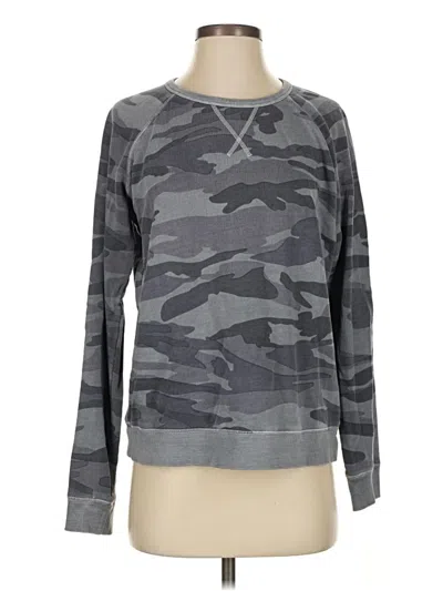 Pre-owned Lucky Brand Sweatshirt In Gray