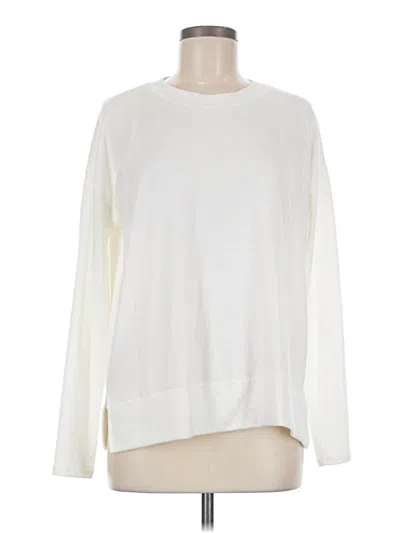 Pre-owned Lucky Brand Sweatshirt In Ivory