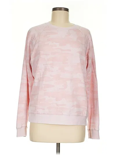 Pre-owned Lucky Brand Sweatshirt In Pink