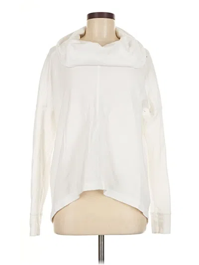 Pre-owned Lucky Brand Sweatshirt In White