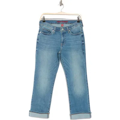 Lucky Brand Sweet Mid Rise Crop Straight Leg Jeans