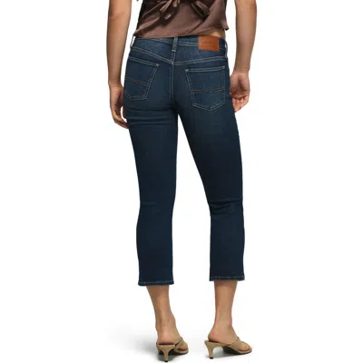 Lucky Brand Sweet Mid Rise Crop Straight Leg Jeans In Blue