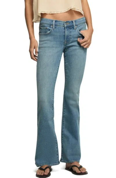 Lucky Brand Sweet Mid Rise Flare Jeans In Blue