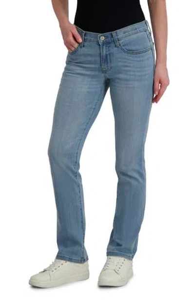 Lucky Brand Sweet Mid Rise Straight Leg Jeans In Blue